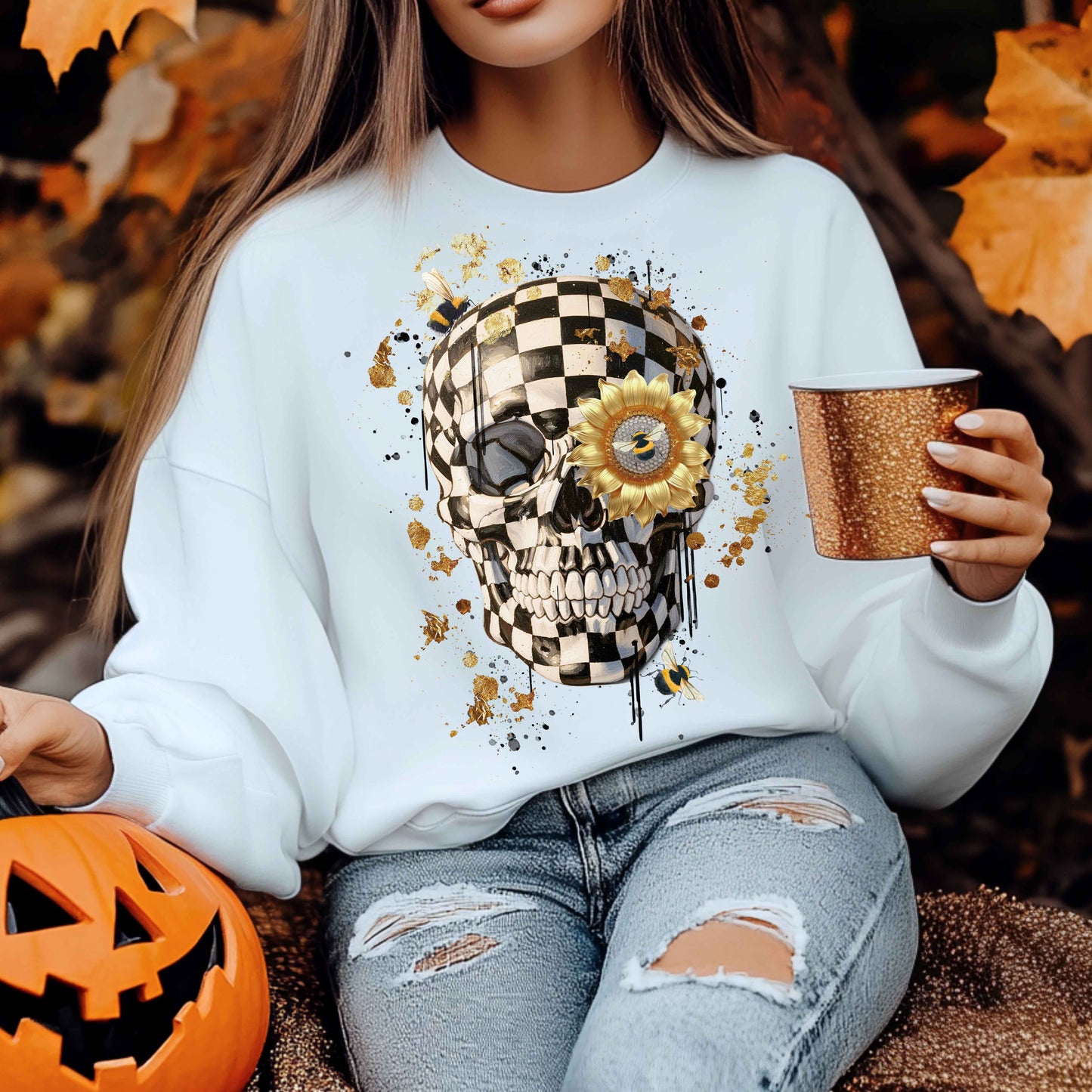 Checker Skull