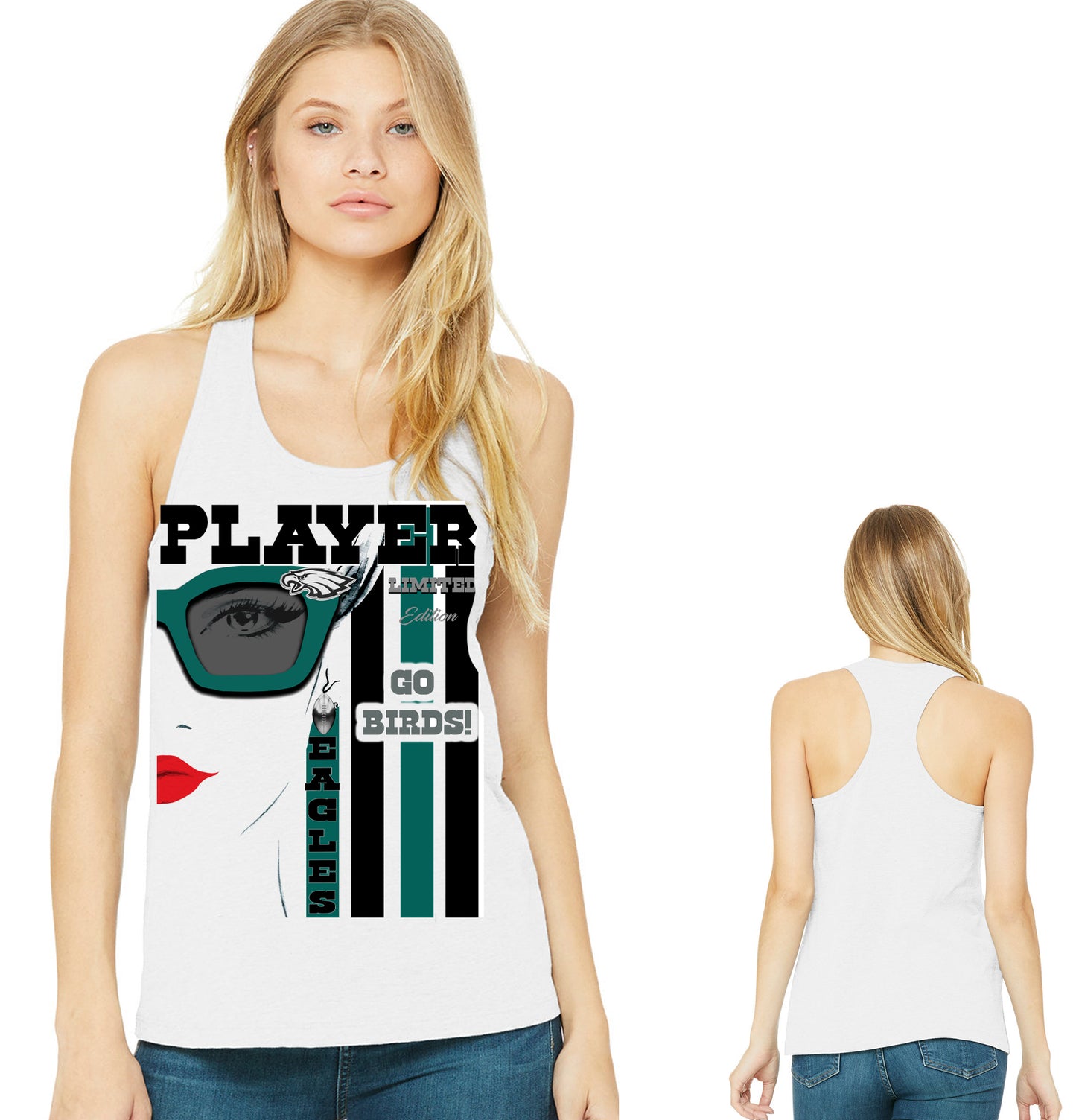 Cover Girl Philly Tee Sweatshirt Tank