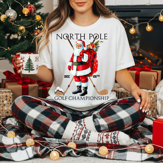 Golf Santa