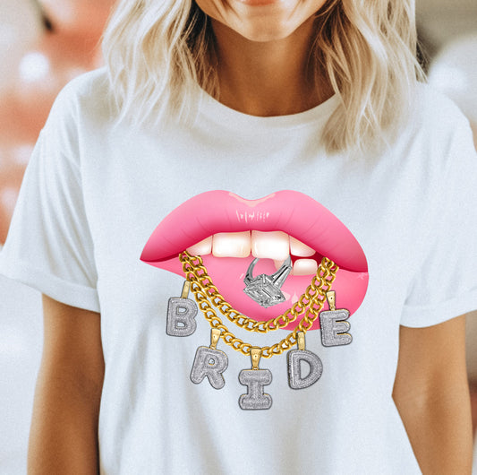 Bride Lips Tee Sweatshirt